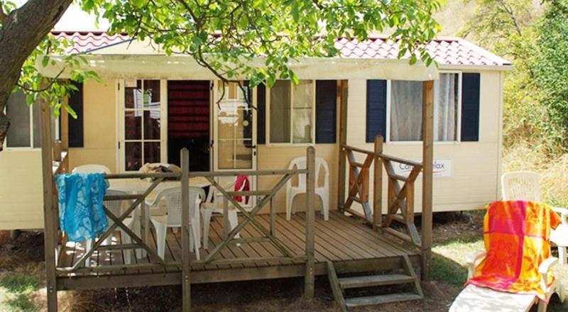 Hotel Camping Le Lac Bleu Châtillon-en-Diois Exterior foto