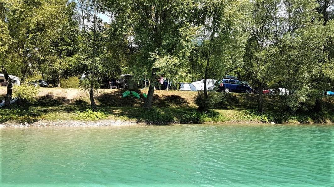 Hotel Camping Le Lac Bleu Châtillon-en-Diois Exterior foto